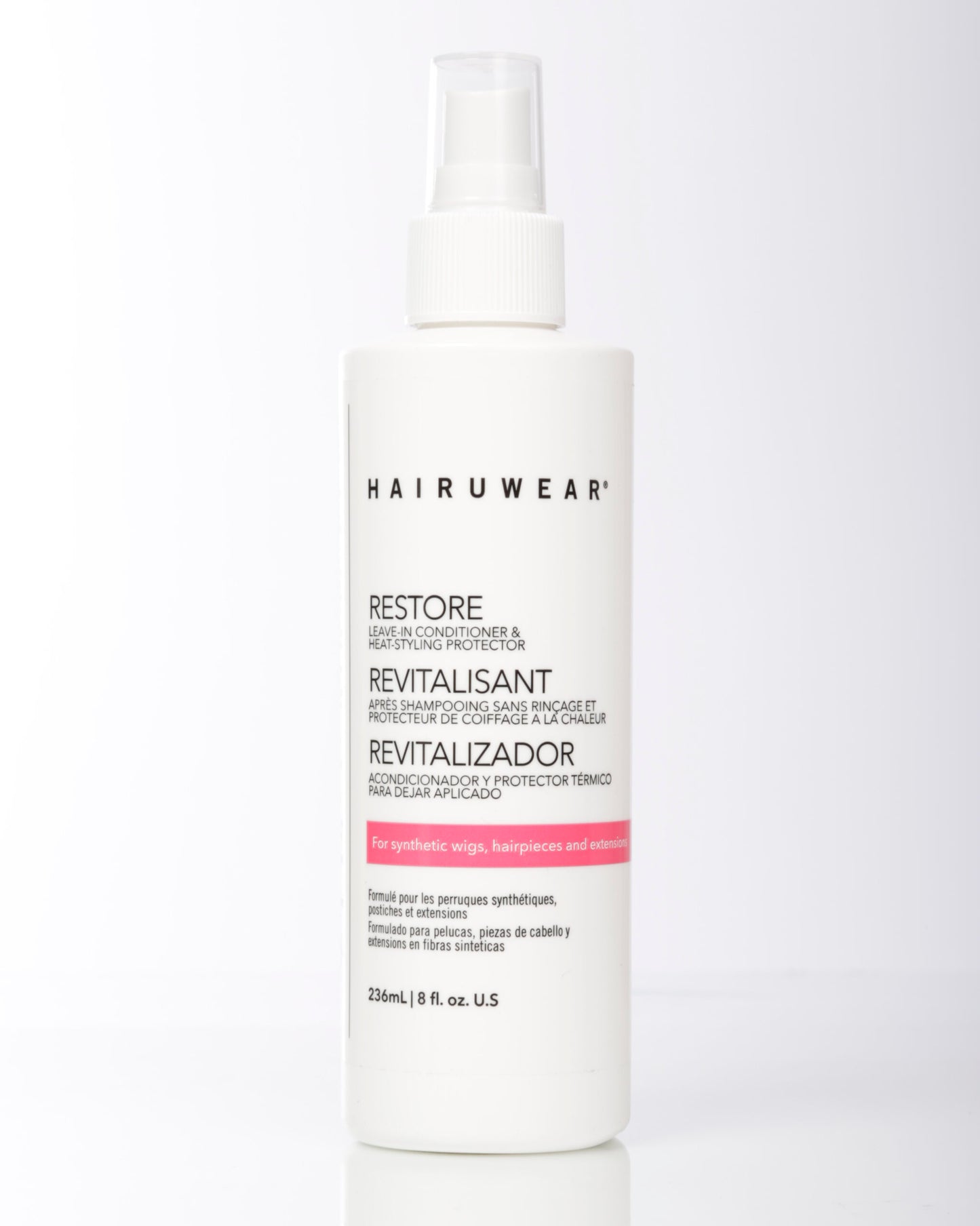 HairUWear Restore Leave in Conditioner 8oz for wigs