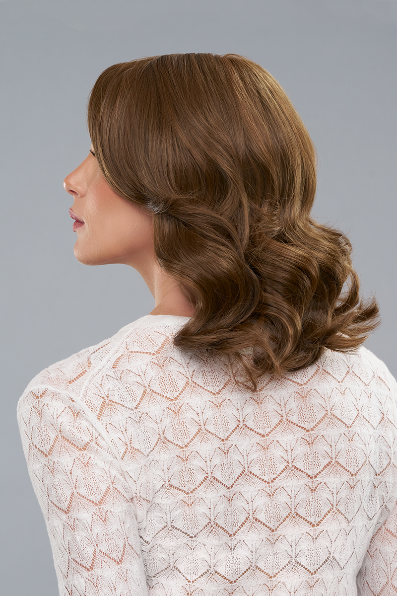 Aurora by Jon Renau Heat Friendly/Lace Front (Extended Ear Lace)/Single Monofilament/Hand Tied Back