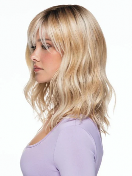 Beach Wave Magic by TressAllure Lace Front Mono Top Heat Friendly