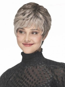Chopped Pixie by TressAllure Lace Front Mono Top Heat Friendly