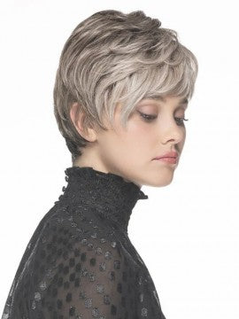Chopped Pixie by TressAllure Lace Front Mono Top Heat Friendly