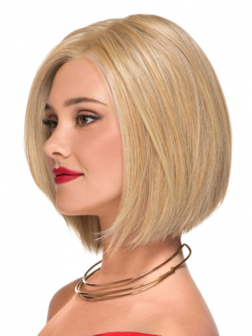 Euro Chic by TressAllure Lace Front Mono Top Heat Friendly