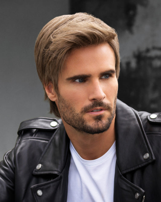 Edge by HIM monofilament top, lace front, wefted/basic, heat friendly