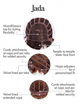 Jada by Kim Kimble - Lace Front Mono Top Heat Friendly by Kim Kimble