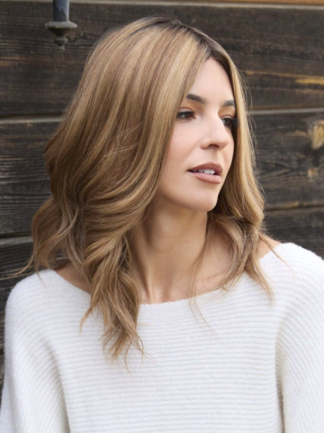 Oakly Wig Lace Front Hand Tied Remy Human Hair by Amore