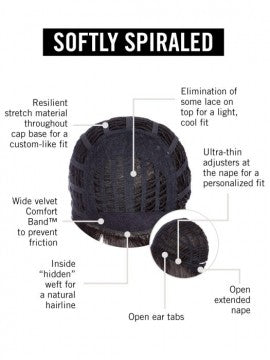 Softly Spiraled by Hairdo Heat Friendly