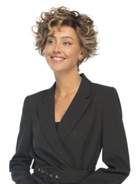 Twisted Pixie by Tressallure -  Lace Front Mono Top Heat Friendly