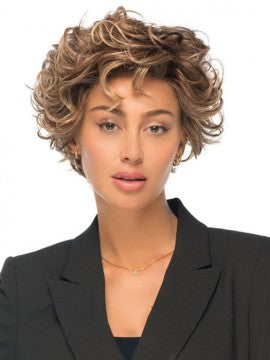 Twisted Pixie by Tressallure -  Lace Front Mono Top Heat Friendly